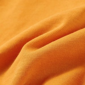 vidaXL Koszulka dziecięca z długimi rękawami, nadruk z motorem, ochrowy, 116 7