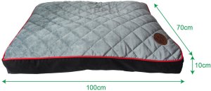 Sourcing RECTANGULAR CUSHION L HOPPY 100X70X8CM 2