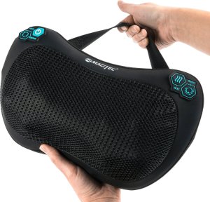 Maltec Masażer Poduszka Masująca Shiatsu Do Pleców Karku Nóg Ciała Grzejący 13