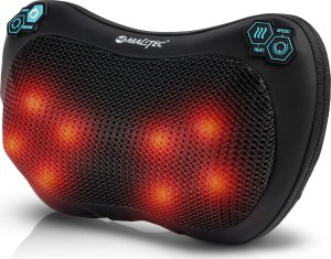 Maltec Masażer Poduszka Masująca Shiatsu Do Pleców Karku Nóg Ciała Grzejący 4