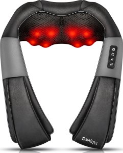 Maltec Masażer Do Szyi Karku Ciała Stóp Pleców Shiatsu Pas Masujący Grzejący 3