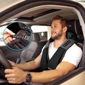 Maltec Masażer Do Szyi Karku Ciała Stóp Pleców Shiatsu Pas Masujący Grzejący 6