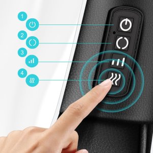 Maltec Masażer Do Szyi Karku Ciała Stóp Pleców Shiatsu Pas Masujący Grzejący 9