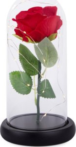 Braders Wieczna Róża LED w Szkle na Prezent Pudełko Lampki 16
