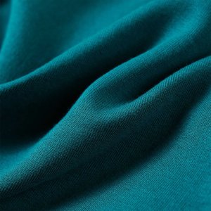 vidaXL Bluza dziecięca z brokatowym nadrukiem, ciemnozielona, 116 7