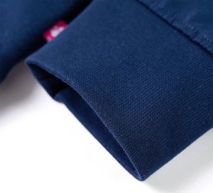 vidaXL Bluza dziecięca z przytulającym się jeżami, granatowa, 104 5