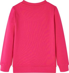 vidaXL Bluza dziecięca z przytulającym się jeżami, jaskrawy róż, 116 2