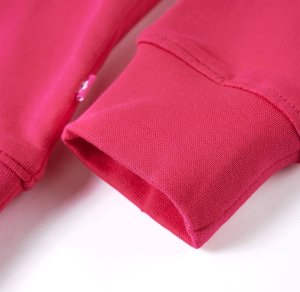 vidaXL Bluza dziecięca z przytulającym się jeżami, jaskrawy róż, 116 5