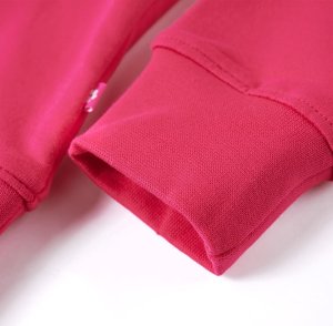 vidaXL Bluza dziecięca z przytulającym się jeżami, jaskrawy róż, 140 5