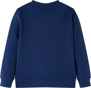 vidaXL Bluza dziecięca z wiewiórkami z cekinów, granatowa, 128 2