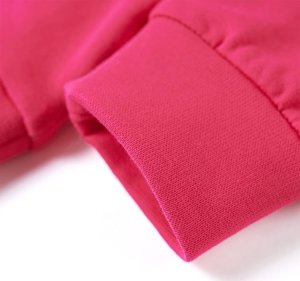 vidaXL Bluza dziecięca z wiewiórką z cekinów, jaskrawy róż, 92 5