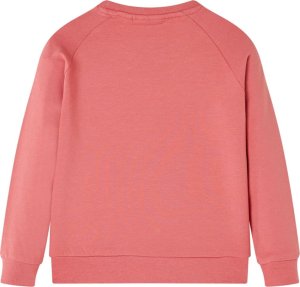 vidaXL Bluza dziecięca z żyrafą z cekinów, stary róż, 116 2