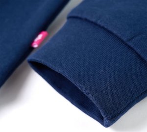 vidaXL Bluza dziecięca z żyrafą z cekinów, granatowa, 116 5