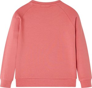 vidaXL Bluza dziecięca z żyrafą z cekinów, stary róż, 92 2