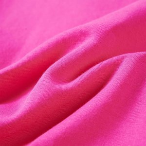 vidaXL Bluza dziecięca, nadruk w kwiatki, ciemnoróżowa, 116 7