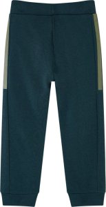 vidaXL Dziecięce spodnie dresowe ze sznurkiem, zieleń mchu, 128 2