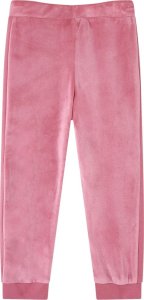 vidaXL Dziecięce spodnie dresowe, malinowe, 116 2