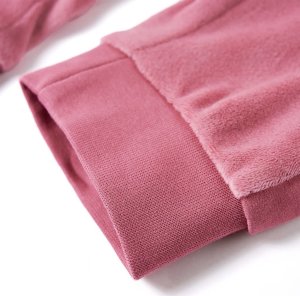 vidaXL Dziecięce spodnie dresowe, malinowe, 116 6