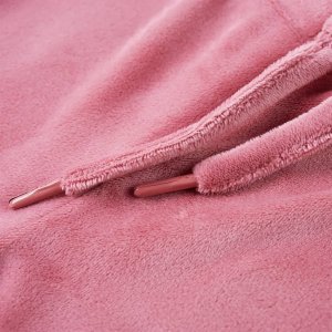 vidaXL Dziecięce spodnie dresowe, malinowe, 140 5