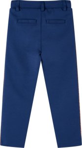 vidaXL Spodnie dziecięce ze sznurkiem, granatowe, 116 2