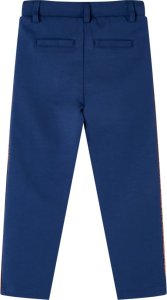 vidaXL Spodnie dziecięce ze sznurkiem, granatowe, 140 2