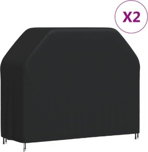 vidaXL Pokrowce na grill ogrodowy, 2 szt., 147x61x112 cm, Oxford 420D Lumarko! 1