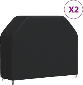 vidaXL Pokrowce na grill ogrodowy, 2 szt., 162x61x122 cm, Oxford 420D Lumarko! 1