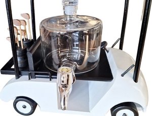 MPLCo Zestaw do whisky Karafka GOLF MELEX na stojaku 5