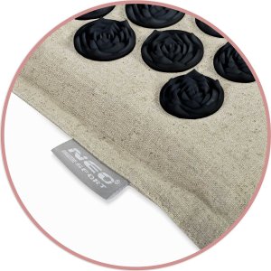 Neo-Sport NeoSport Mata do akupresury z kolcami NS-902 szaro-czarna 8