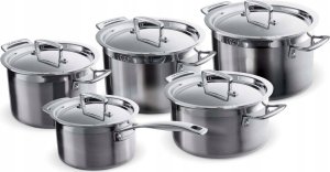 le creuset Le Creuset 3-Ply 3Ply five-piece fivepiece saucepan set stainless steel (96209400001000) 1