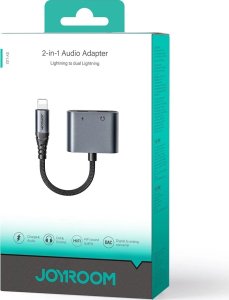 Joyroom Adapter DAC 2w1 Joyroom SY-L02 Lightning / 2xLightning czarny 5