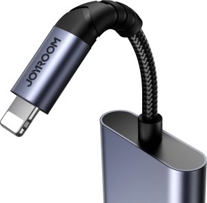 Joyroom Adapter DAC 2w1 Joyroom SY-L02 Lightning / 2xLightning czarny 6