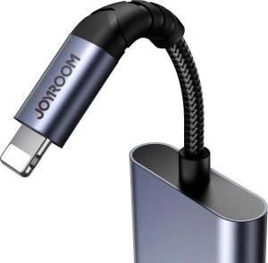 Joyroom Adapter DAC 2w1 Joyroom SY-L01 Lightning / Lightning, mini jack 3.5mm czarny 6