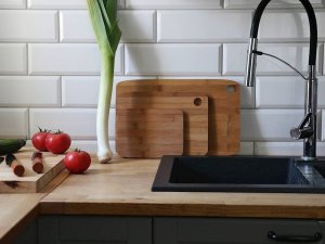 Deska do krojenia MPLCo Zestaw 3 Bambusowych Desek do Krojenia Naturalne 3