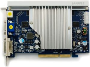 Karta graficzna Sparkle Tech. GeForce 7300 GT 256MB 7300GT 256MB 128bit DDR2 TV DVI 1