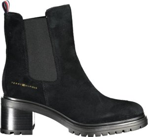 Tommy Hilfiger Damskie stylowe botki na obcasie TOMMY HILFIGER 39 1