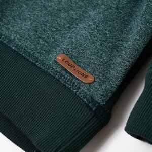 vidaXL Bluza dziecięca z kapturem i napisem WINNER, ciemnozielona, 104 6