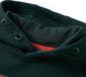 vidaXL Bluza dziecięca z kapturem i napisem WINNER, ciemnozielona, 128 3