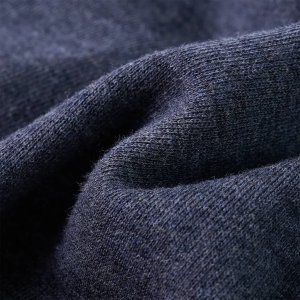 vidaXL Bluza dziecięca z kapturem i zapięciem na zamek, niebieski melanż, 116 8