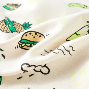 vidaXL Bluza dziecięca, delikatne ecru, 104 7