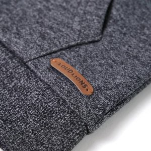 vidaXL Bluza dziecięca z kapturem i zapięciem na zamek, szary melanż, 104 5