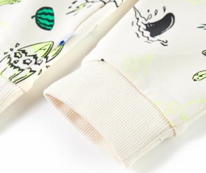 vidaXL Bluza dziecięca, delikatne ecru, 128 5