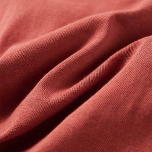 vidaXL Koszulka dziecięca z długimi rękawami, nadruk z motorem, henna, 104 7