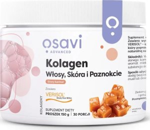 Osavi Osavi - Kolagen Włosy, Skóra i Paznokcie, Słony Karmel, Proszek, 150g 1