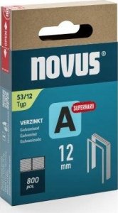 Novus Zszywki typ A 53/12 NOVUS super twarde [800 szt.] 1