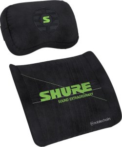 Noblechairs Zestaw poduszek z pianki zapamiętującej kształt - Shure Edition (GAGC-343) 2