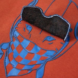 vidaXL Bluza dziecięca, jasnordzawa, 128 5