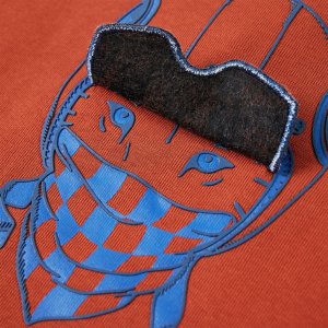 vidaXL Bluza dziecięca, jasnordzawa, 116 5