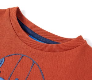 vidaXL Bluza dziecięca, jasnordzawa, 140 3