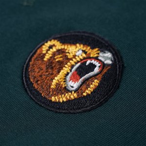 vidaXL Bluza dziecięca, zieleń mchu, 140 4